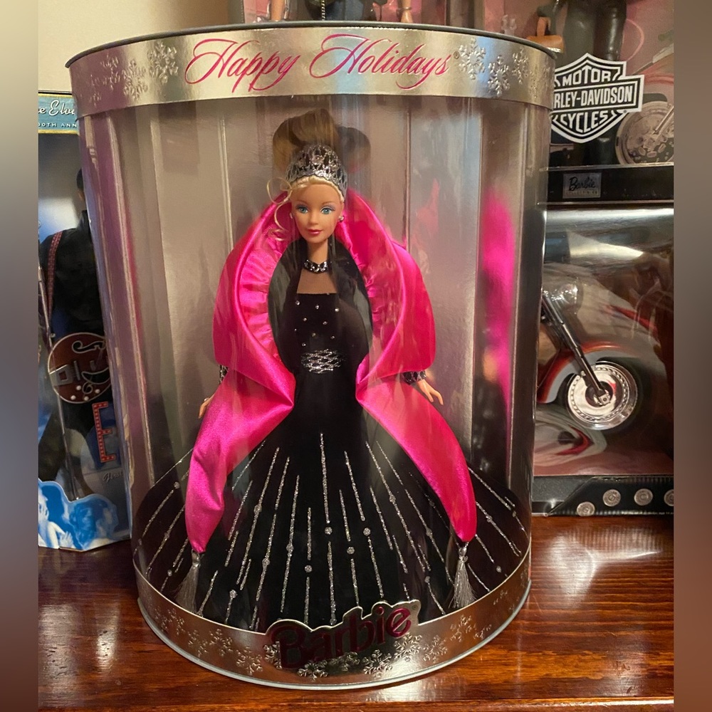 Vintage 1998 Happy Holidays Barbie Doll!! Box Error! NWT!